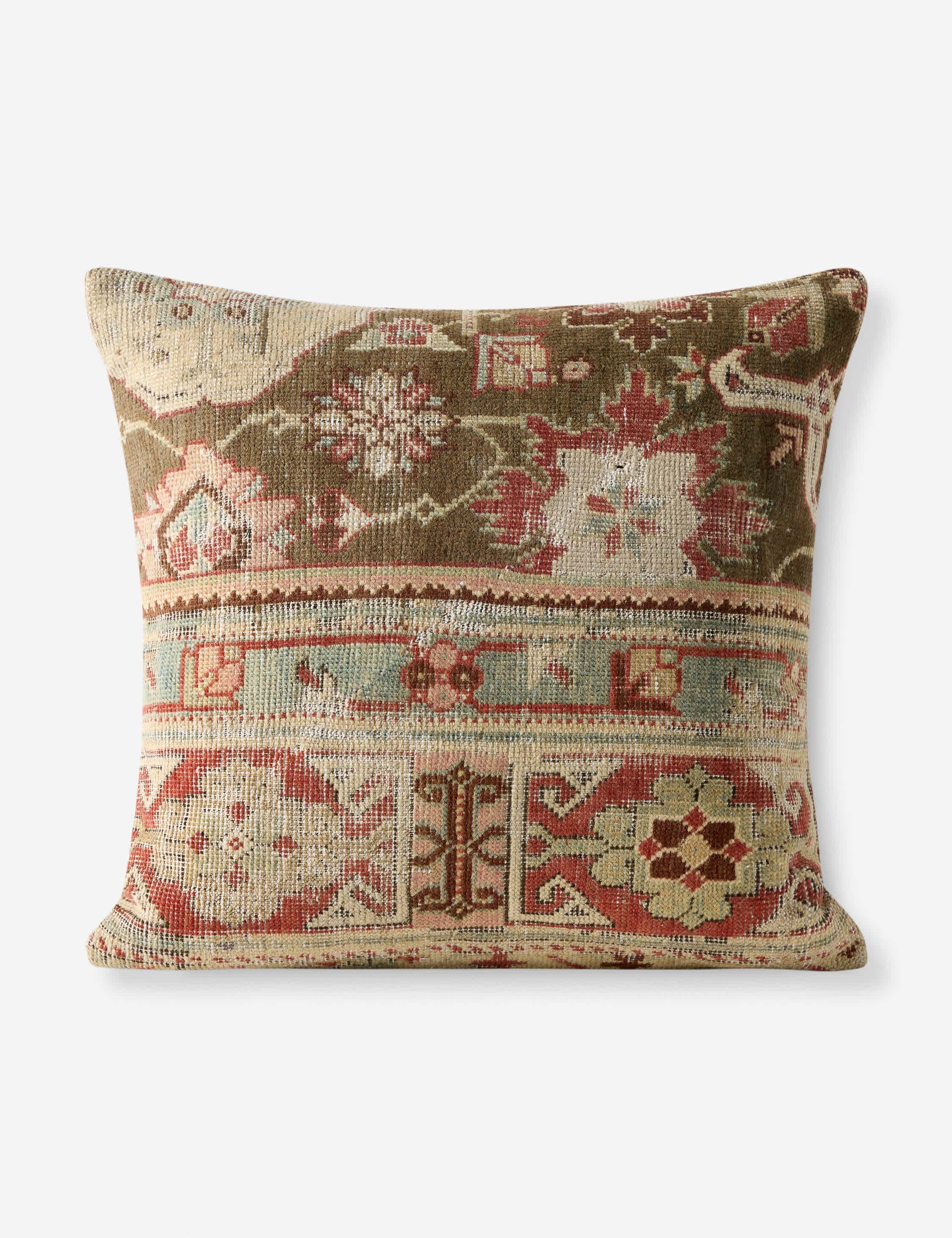 Vintage Pillow No. 207, 20" x 20"