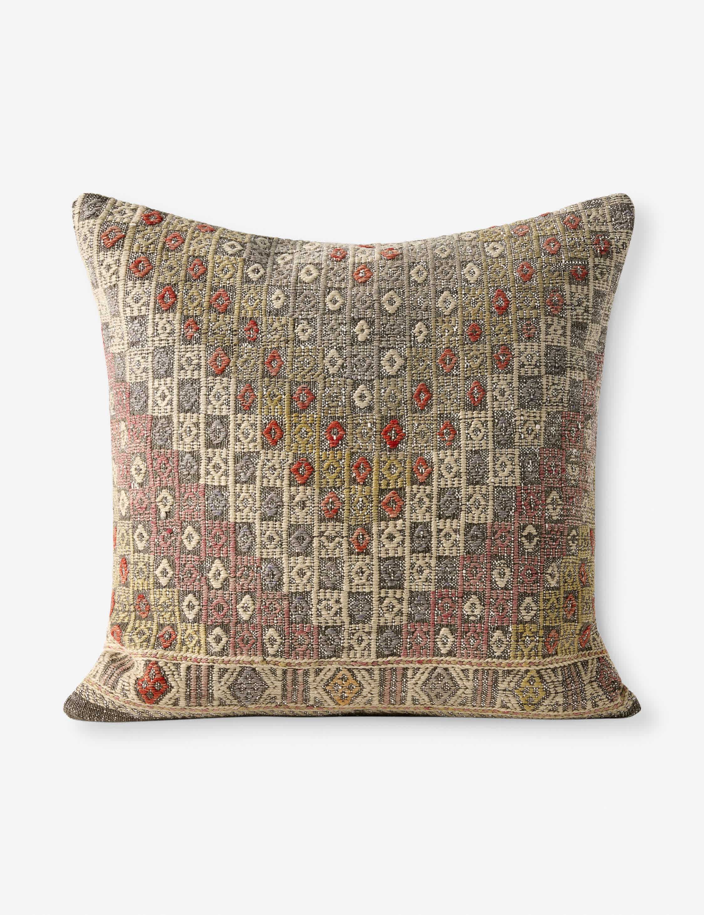Vintage Pillow No. 214, 22" x 22"