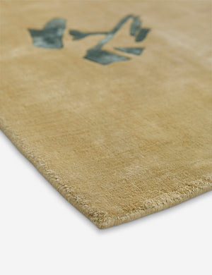 Ala Hand-Loomed Viscose Rug Swatch by Sarah Sherman Samuel, Green
