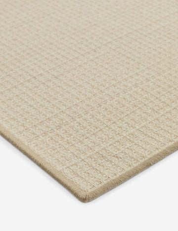 Custom Crona Wool Rug Swatch 5.5" x 6", Stucco