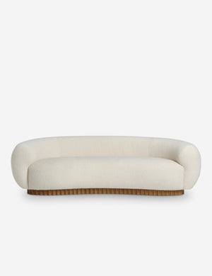 Open Box: Billow Sofa, Ivory Boucle by Sarah Sherman Samuel