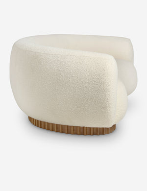 Open Box: Billow Sofa, Ivory Boucle by Sarah Sherman Samuel