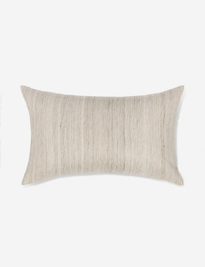 Rear view of the Canyon Olive Green Lumbar Pillow