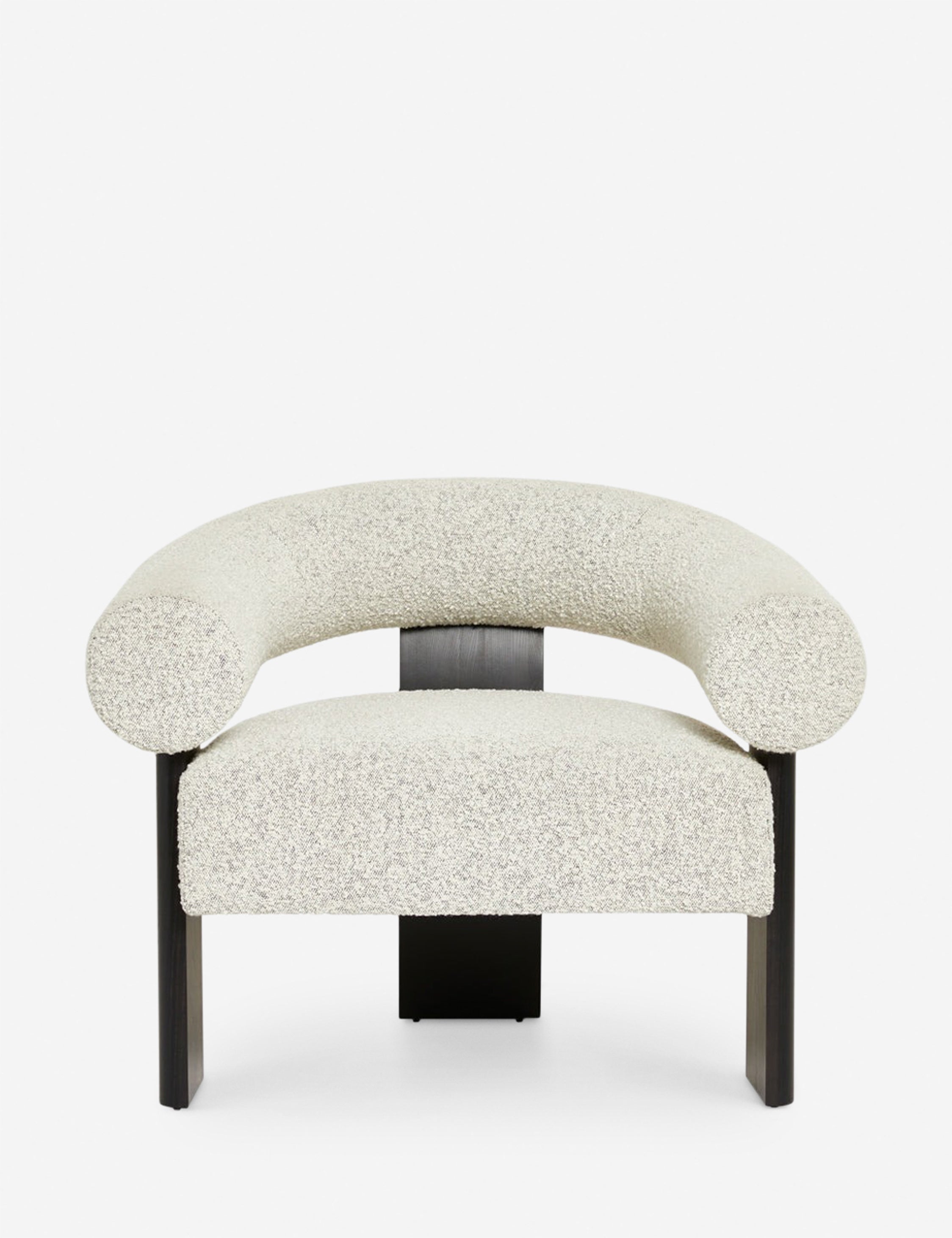 #color::black | Celeste black wood accent chair with wishbone frame