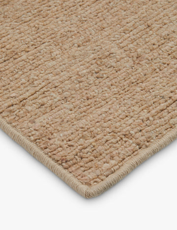 Custom Barco Hand-Loomed Wool Rug Swatch 5.5" x 6", Cognac