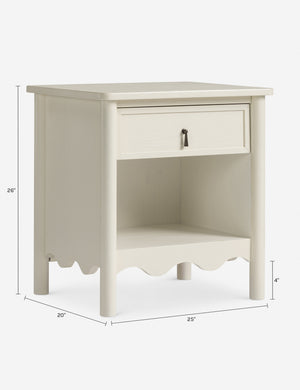 Millie Nightstand : Walnut Oak