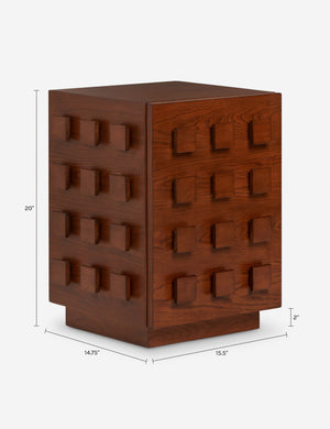 Soren Nightstand by Sarah Sherman Samuel : Pecan