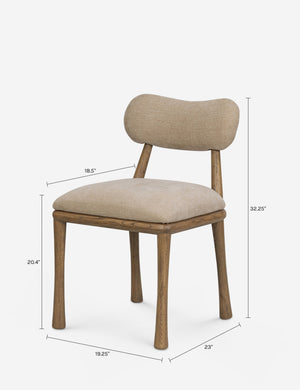 Juna Dining Chair by Amber Lewis x Four Hands : Ochre