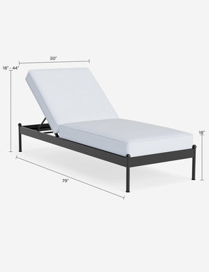 Leni Outdoor Chaise : Oat Sunbrella Play