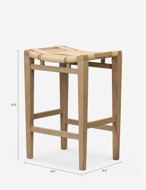 Maggie Counter Stool : Natural