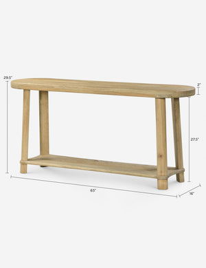 Coleridge Console Table : Natural