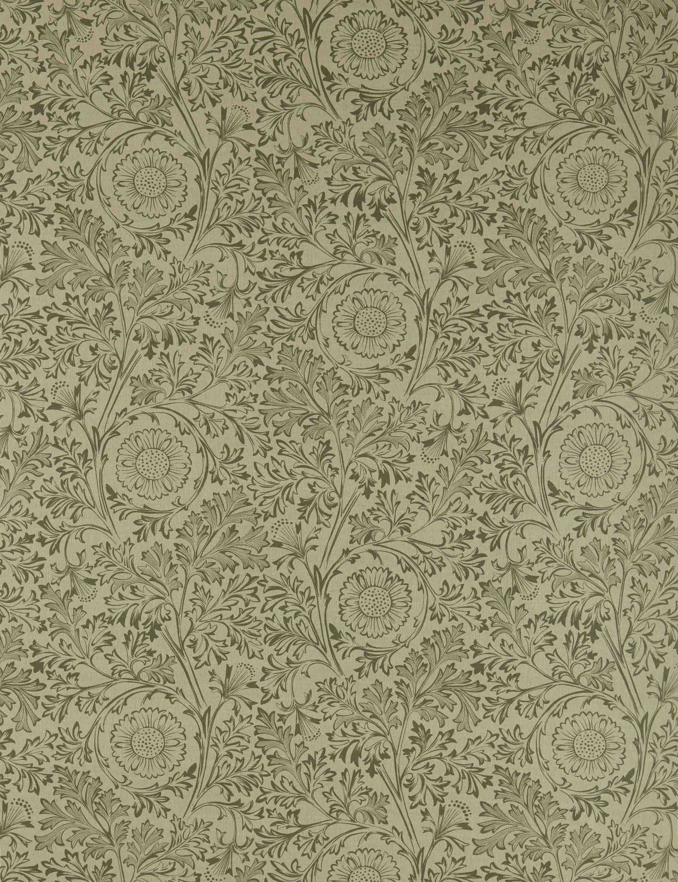 Chamomile Fabric by Morris & Co, Bayleaf