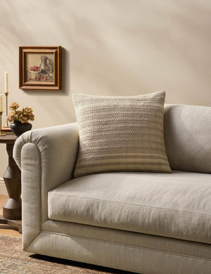 Blair Pillow by Amber Lewis x Loloi : Beige / 22