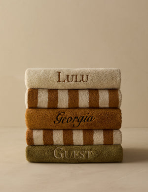 Enzo Organic Cotton Towel Collection by Sarah Sherman Samuel