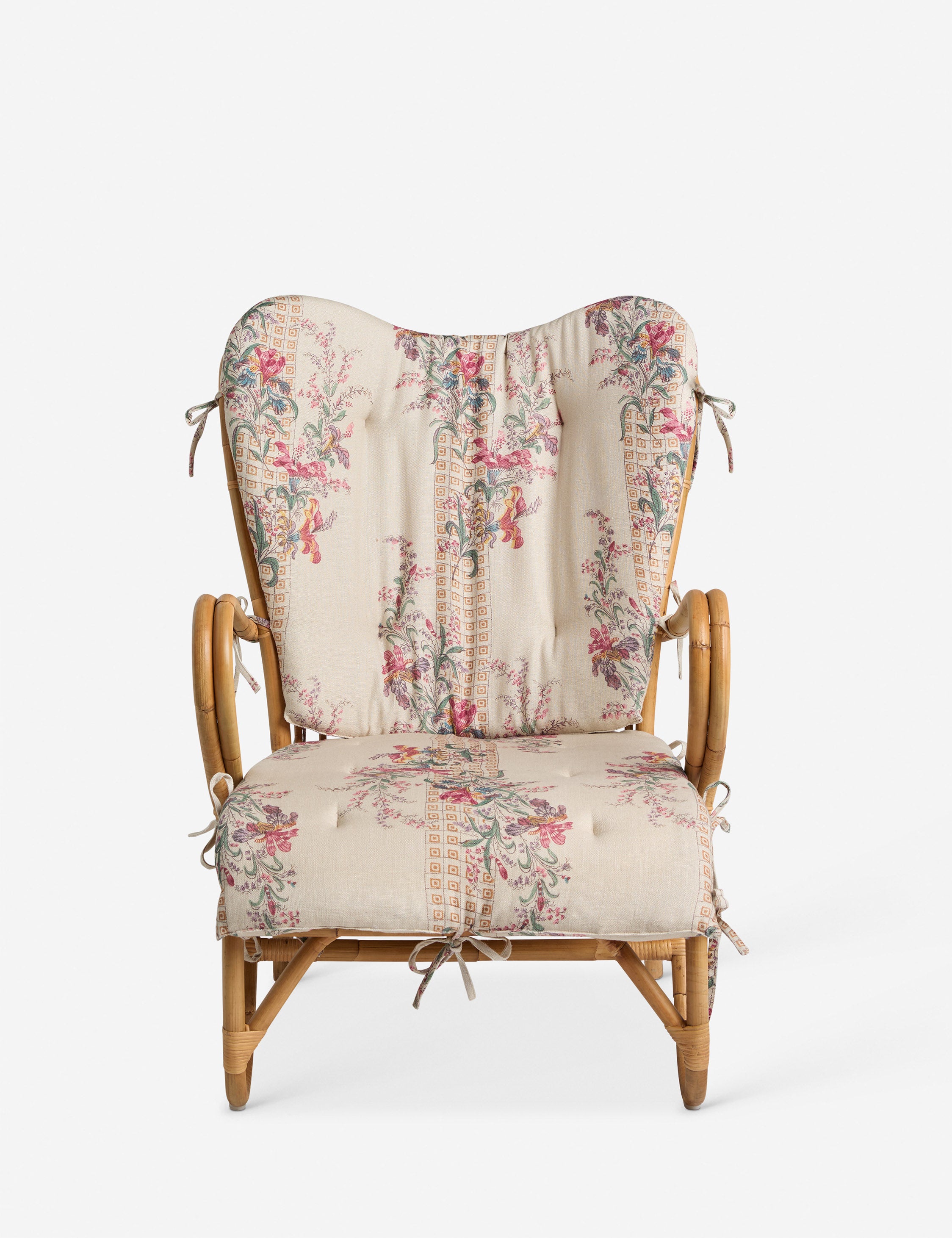 Open Box: Roma Accent Chair, Campden Floral by Heidi Caillier
