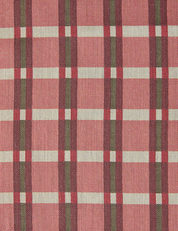 Sadie Linen Fabric Swatch by Annie Coop, Pink