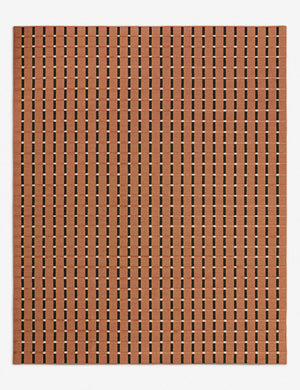 Thara Hand-Loomed Wool Rug Swatch, Blush