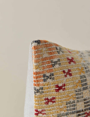 Vintage Lumbar Pillow No. 377, 16
