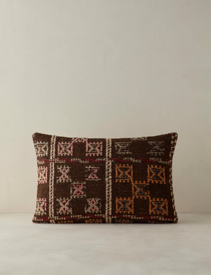 Vintage Lumbar Pillow No. 384, 16