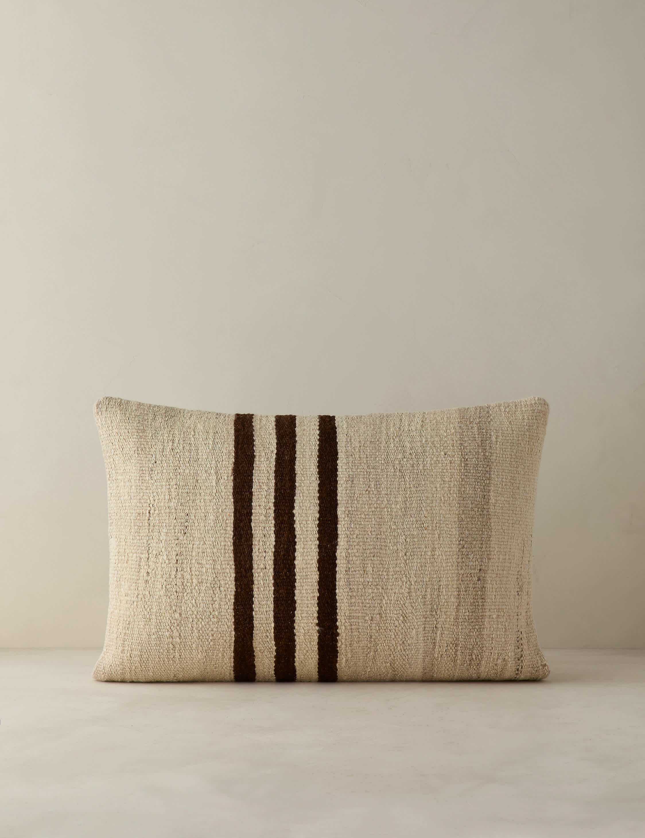 Vintage Lumbar Pillow No. 390, 16" x 24"