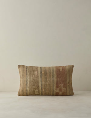 Vintage Lumbar Pillow No. 405, 12