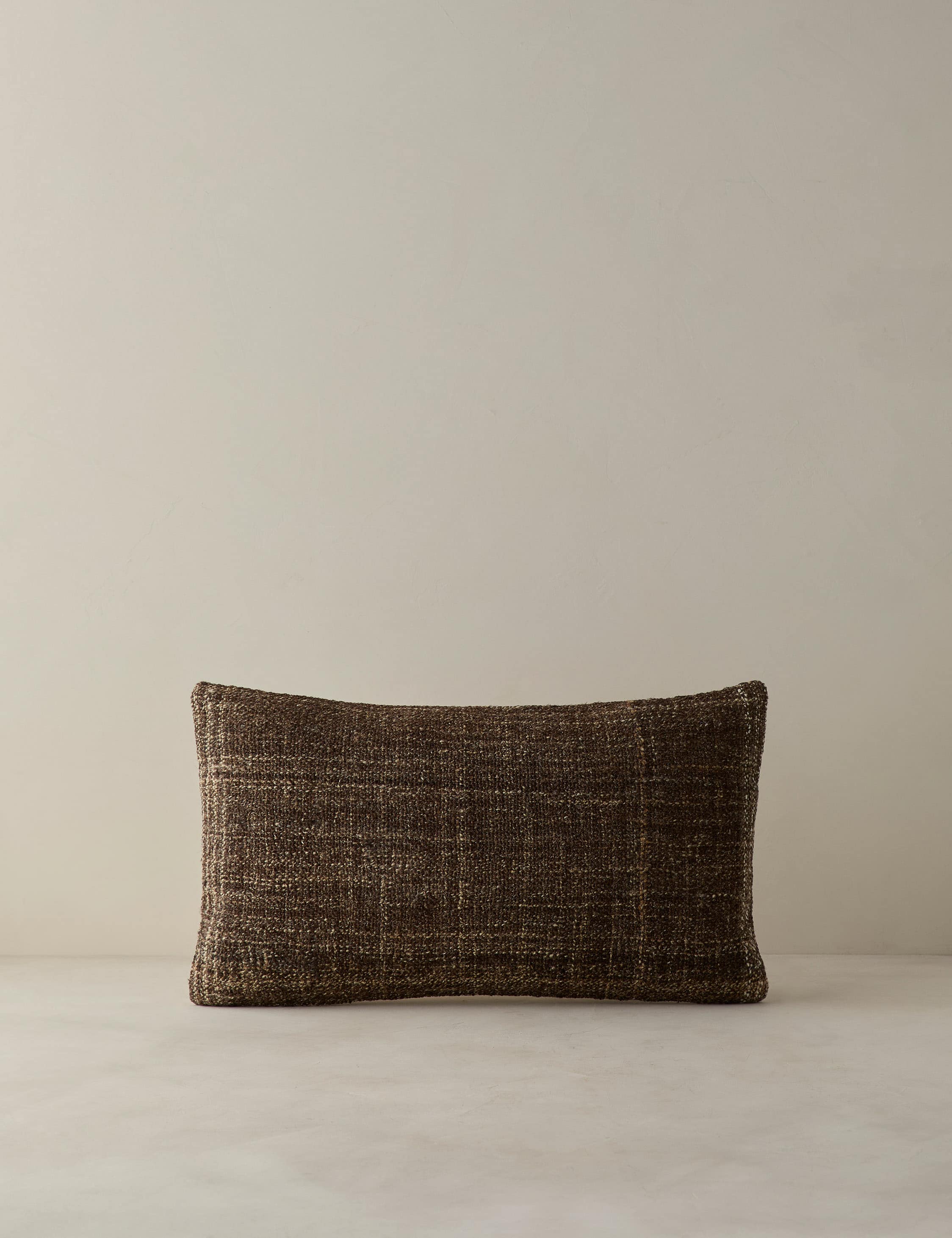 Vintage Lumbar Pillow No. 416, 12" x 20"