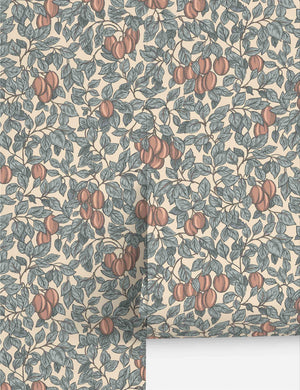 Scalamandre Emrik Wallpaper by Sandberg, Blue - Swatch