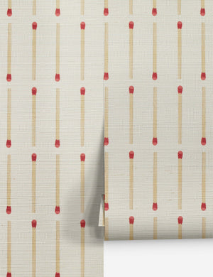 Matchstick Grasscloth Wallpaper, Default Title