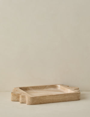 Melona resin decorative tray.