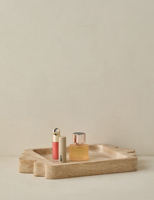Melona resin decorative tray.