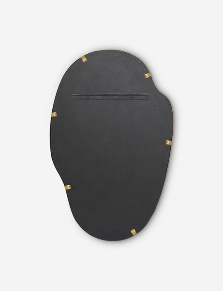 #color::gold #size::large | Back of the large puddle mirror