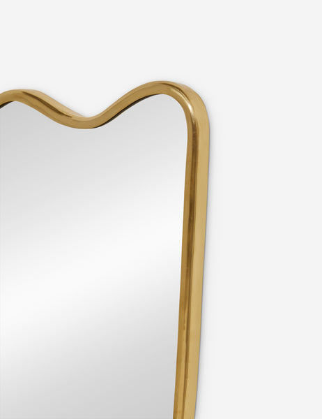 #color::gold | The top corner of the Rook golden mirror