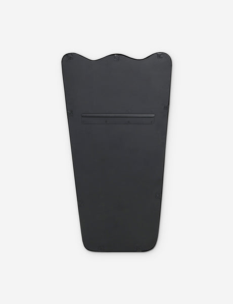 #color::black | Back of the Rook charcoal gray mirror