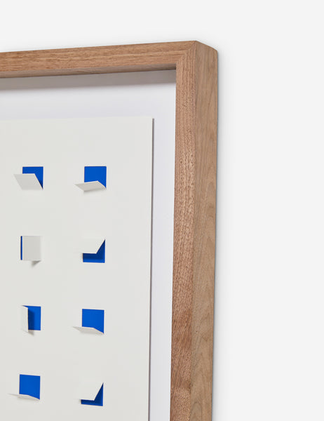 #color::cobalt-and-white #size::48--x-48- | Corner of the See through cobalt blue and white wall art