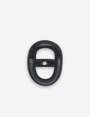 Olo black wall hook by SIN ceramics