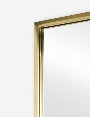 Sorcha organic-shaped full length mirror.