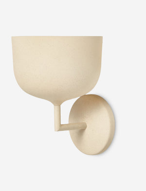 Talley modern sculptural wall sconce.