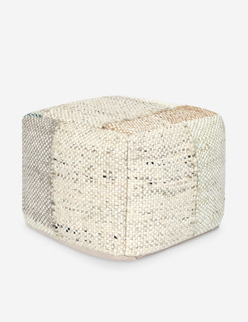 Timbre Square Pouf