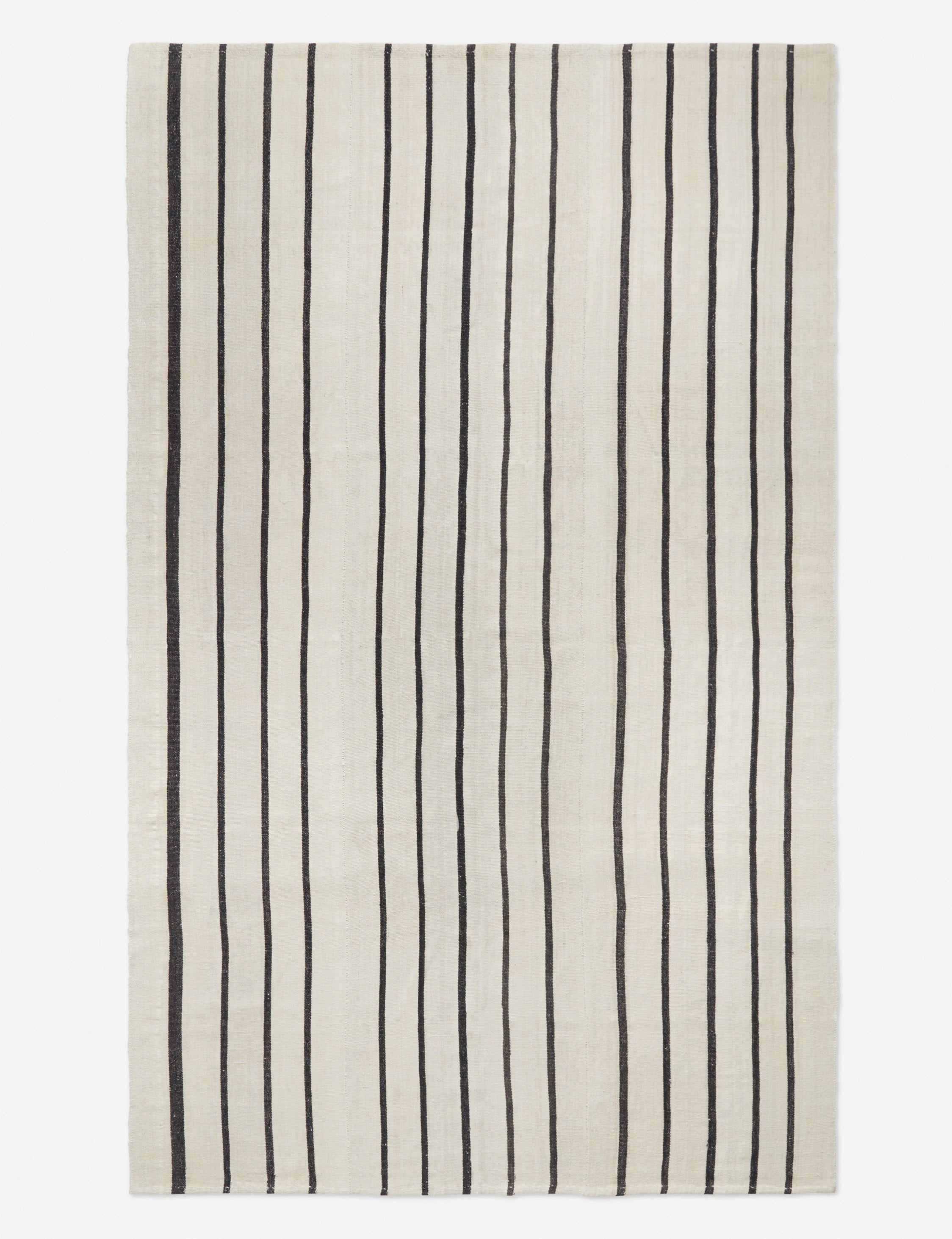 Vintage Kilim Flatweave Wool Rug No. 38, 6'3" x 10'12"