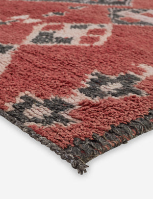 Vintage Moroccan Hand-Knotted Wool Rug No. 36, 5'7