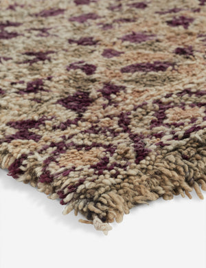 Vintage Moroccan Hand-Knotted Wool Rug No. 37, 6'8