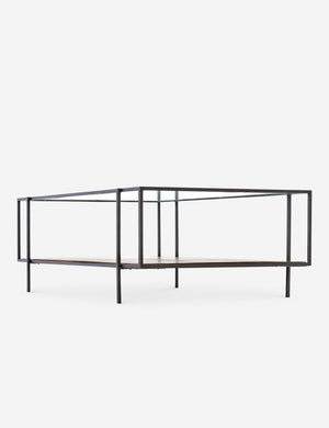Angled view of the Asher coffee table