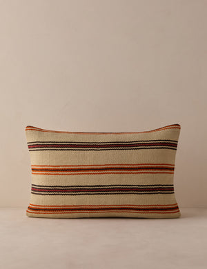 Vintage Lumbar Pillow No. 357, 16