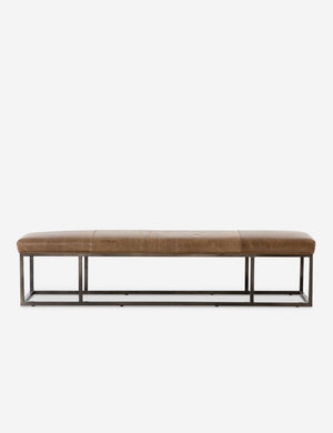 Kabina Leather Bench