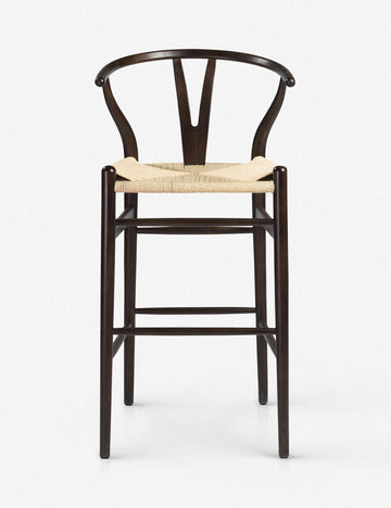 Open Box: Cylia Bar Stool, Walnut