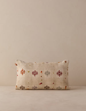 Vintage Lumbar Pillow No. 330, 12