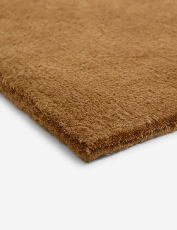 Perenne Hand-Loomed Wool Rug Swatch, Ochre
