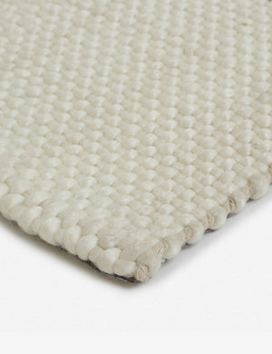 Joelle Handwoven Wool Rug Swatch, Rust