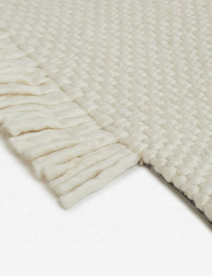 Joelle Handwoven Wool Rug Swatch, Rust