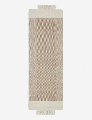 Joelle Handwoven Wool Rug Swatch, Rust